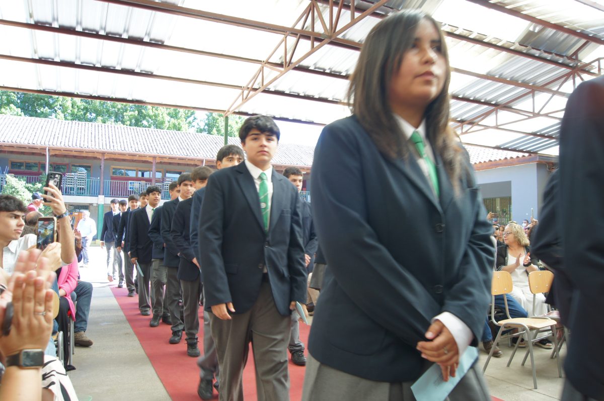 Ceremonia 8vos básicos.