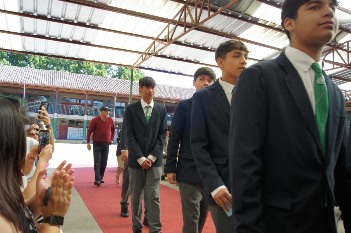 Ceremonia 8vos básicos.