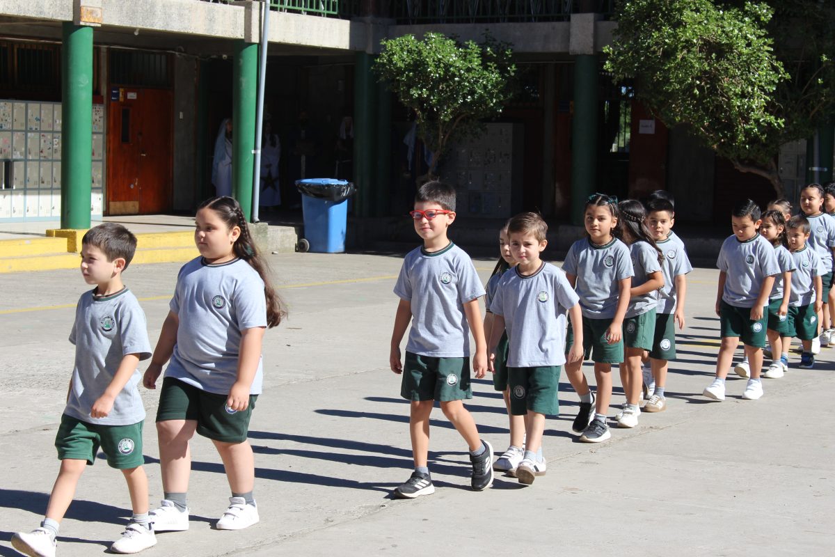Ceremonia transición Parvulos.