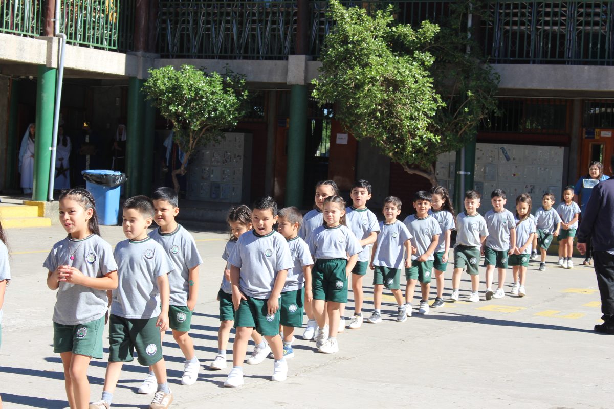 Ceremonia transición Parvulos.