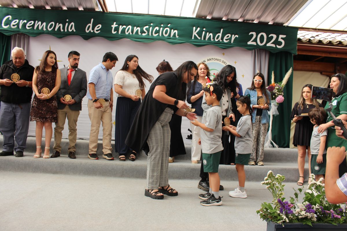 Ceremonia transición Parvulos.