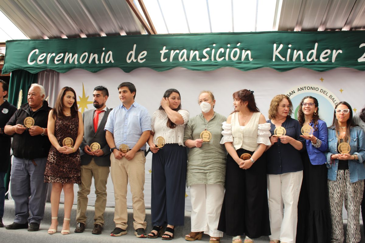 Ceremonia transición Parvulos.