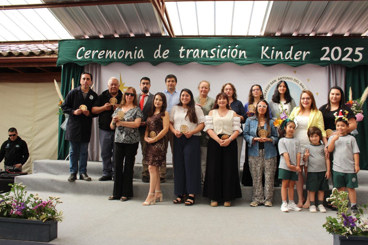 Ceremonia transición Parvulos.