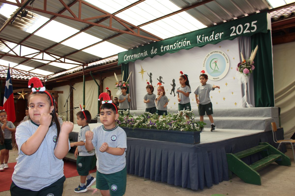 Ceremonia transición Parvulos.
