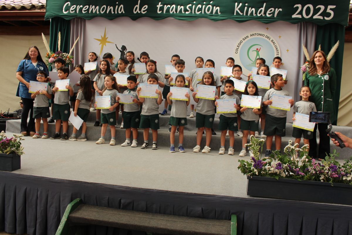 Ceremonia transición Parvulos.