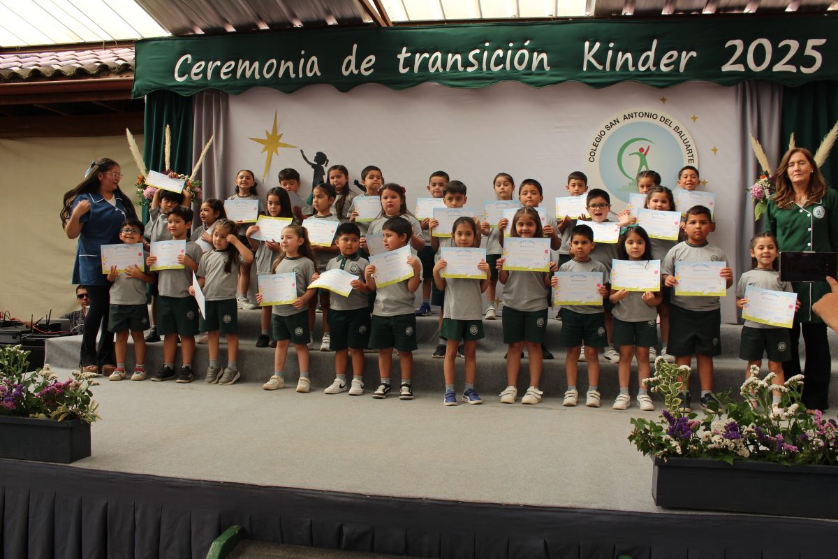 Ceremonia transición Parvulos.