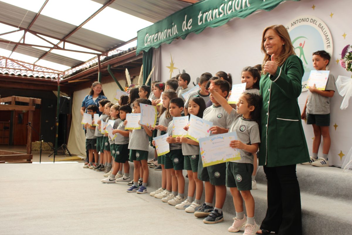 Ceremonia transición Parvulos.