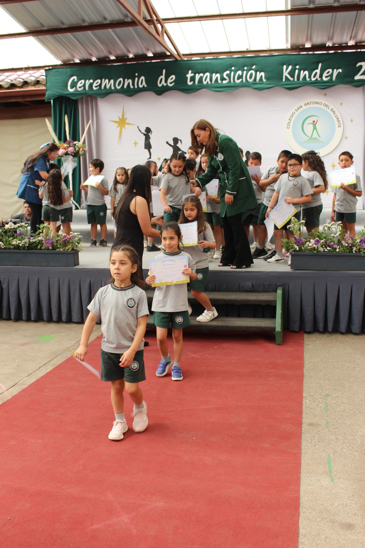 Ceremonia transición Parvulos.