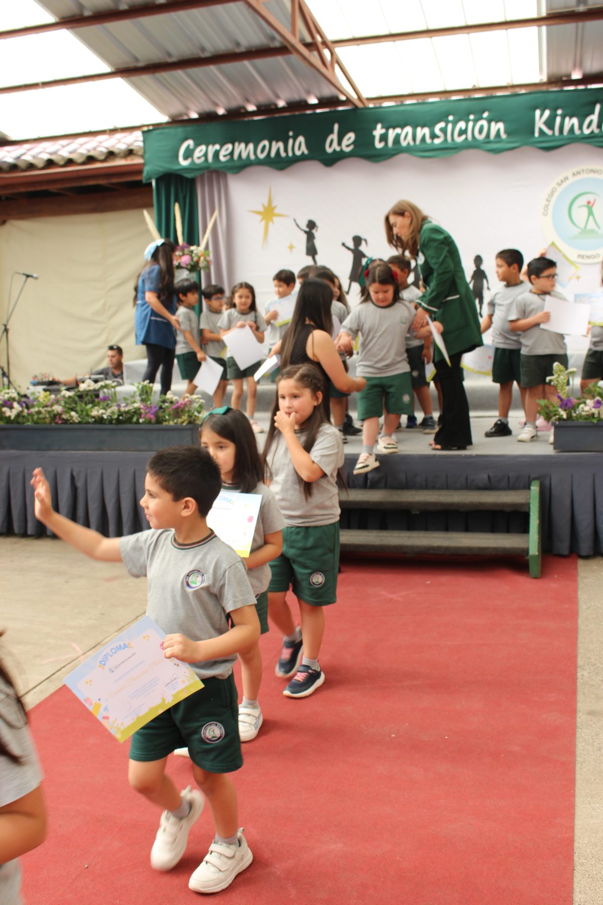 Ceremonia transición Parvulos.