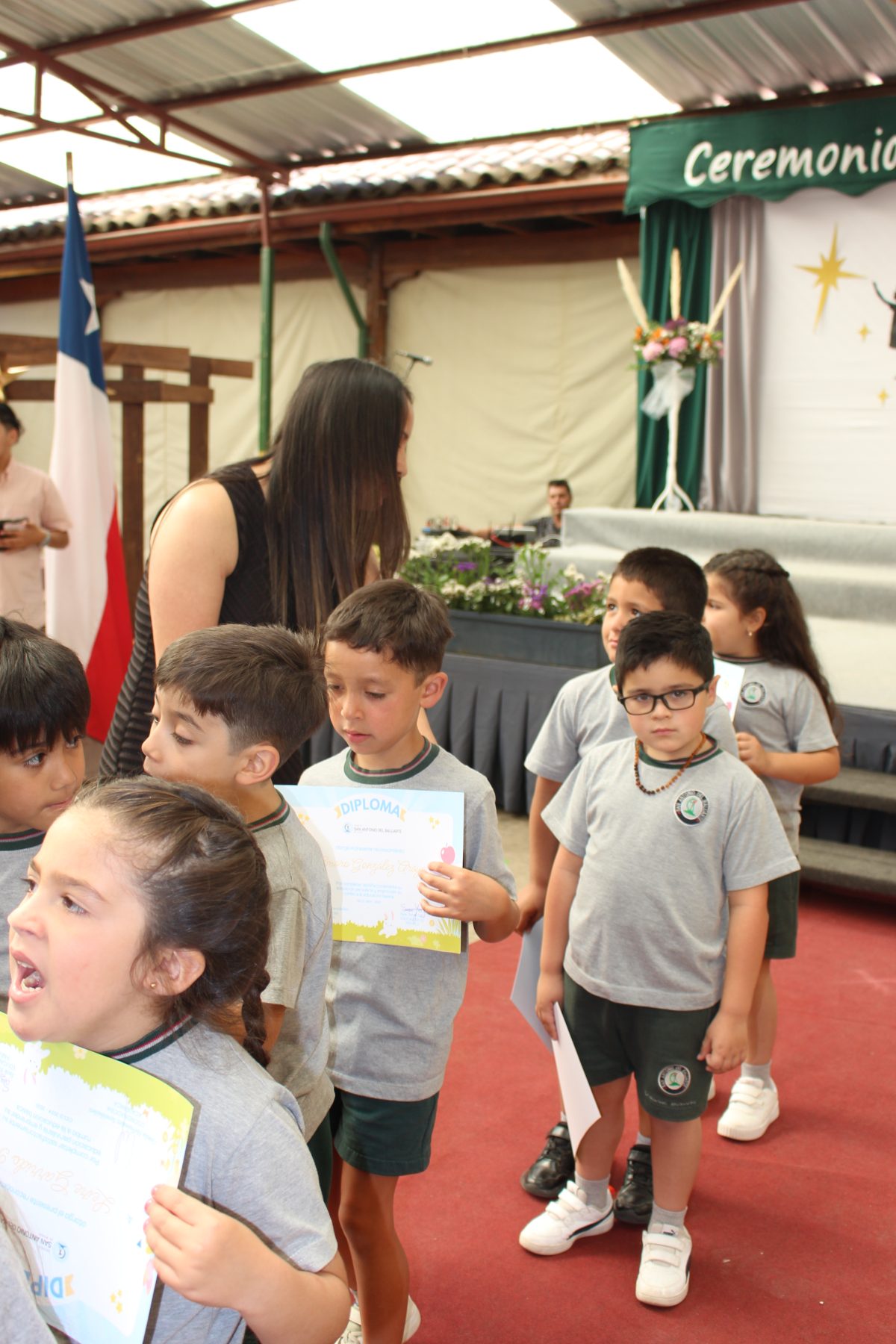 Ceremonia transición Parvulos.