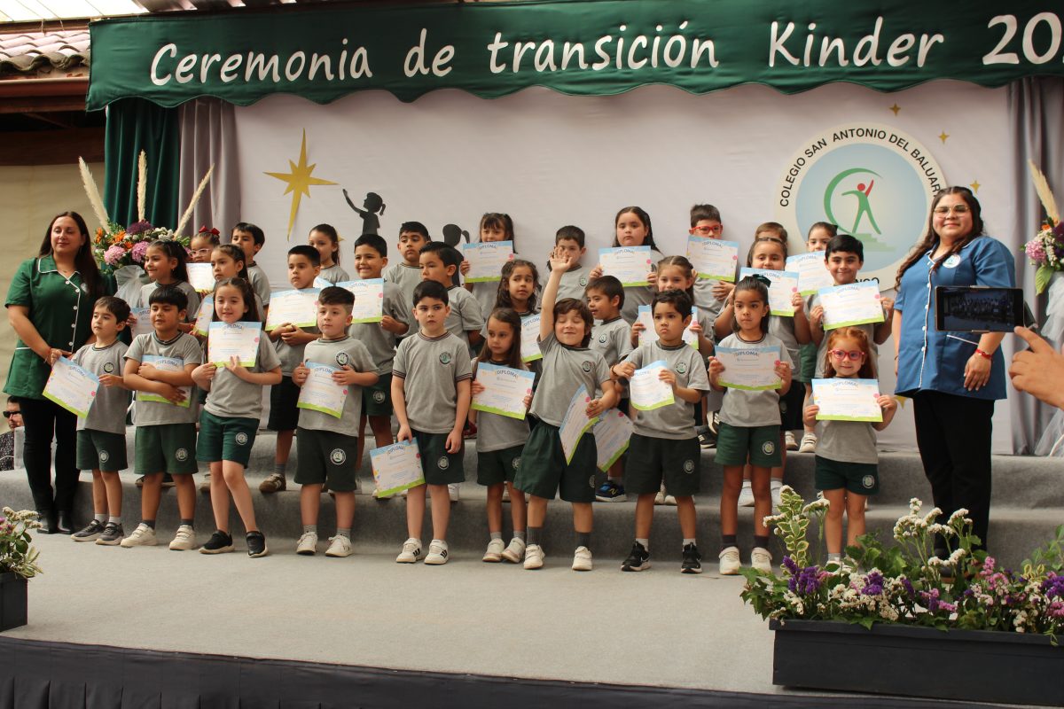 Ceremonia transición Parvulos.