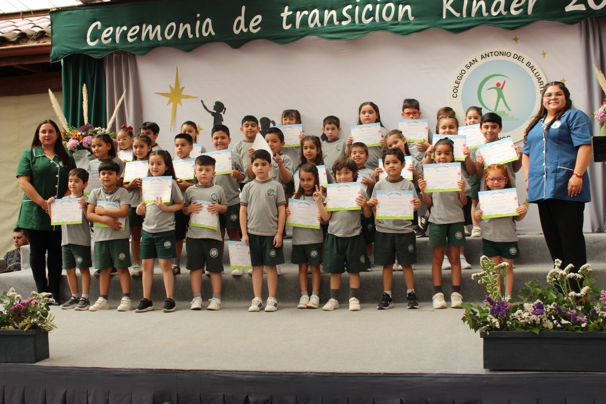 Ceremonia transición Parvulos.
