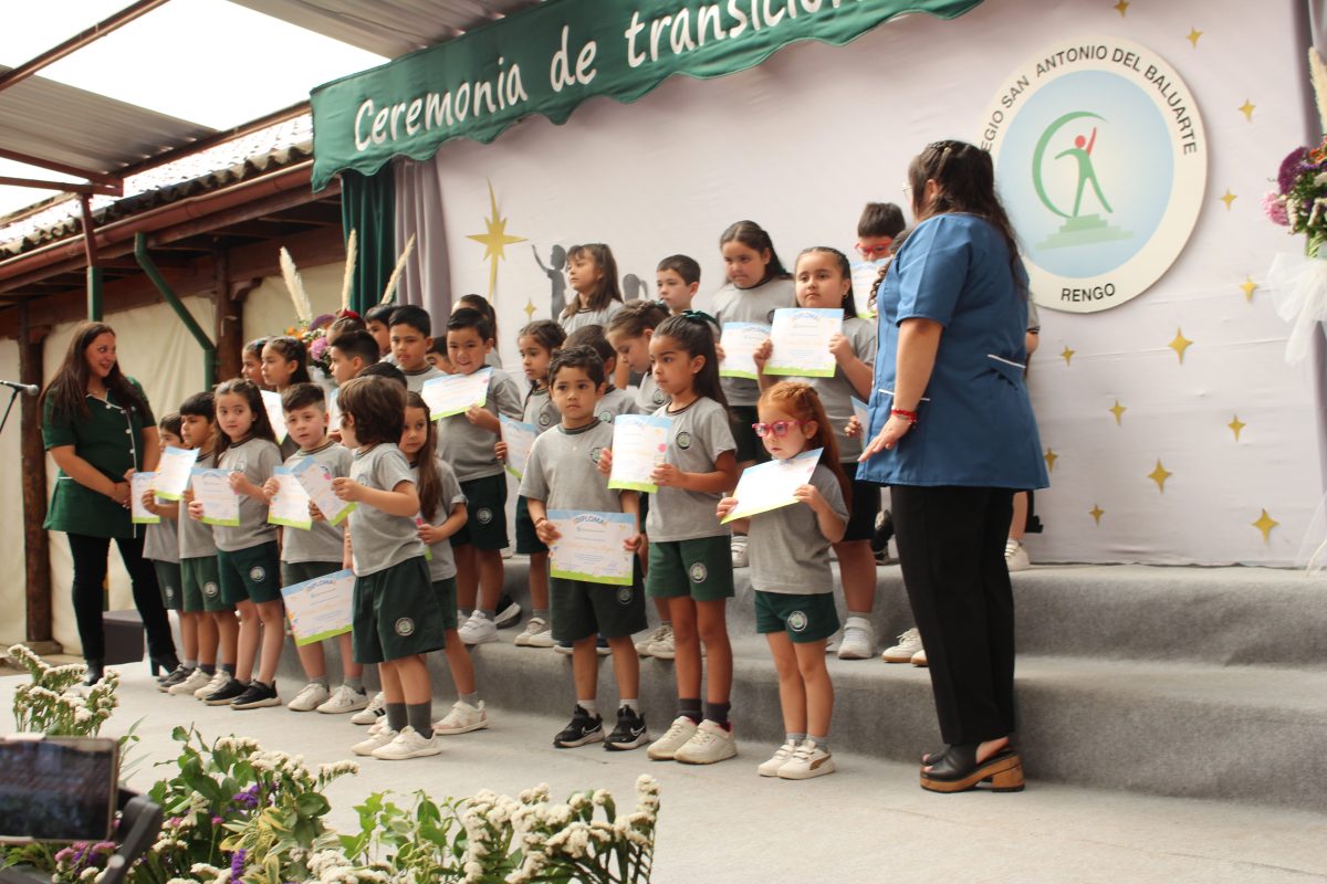 Ceremonia transición Parvulos.