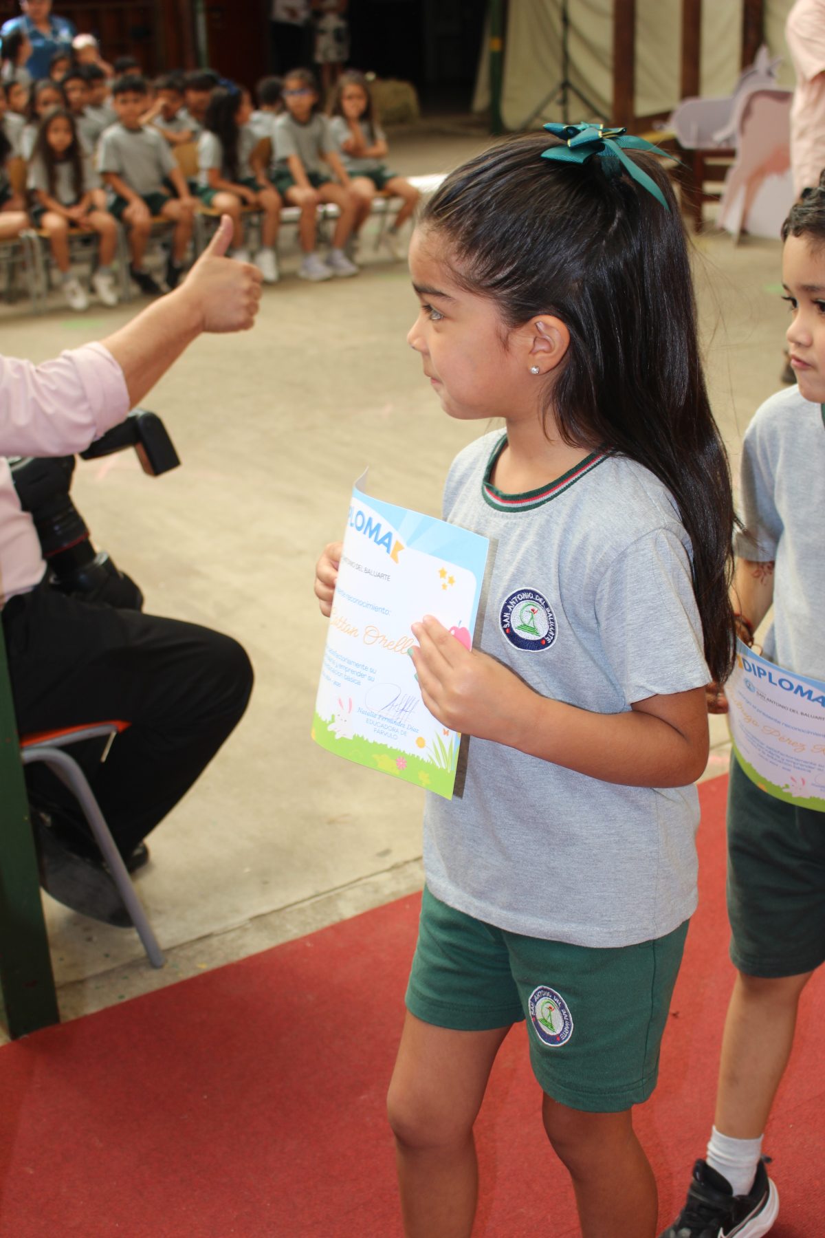 Ceremonia transición Parvulos.