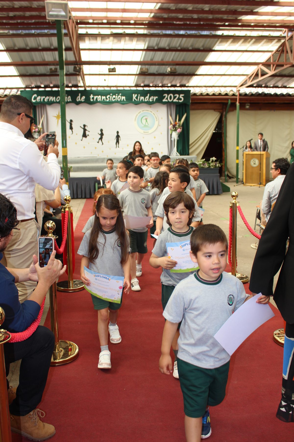 Ceremonia transición Parvulos.