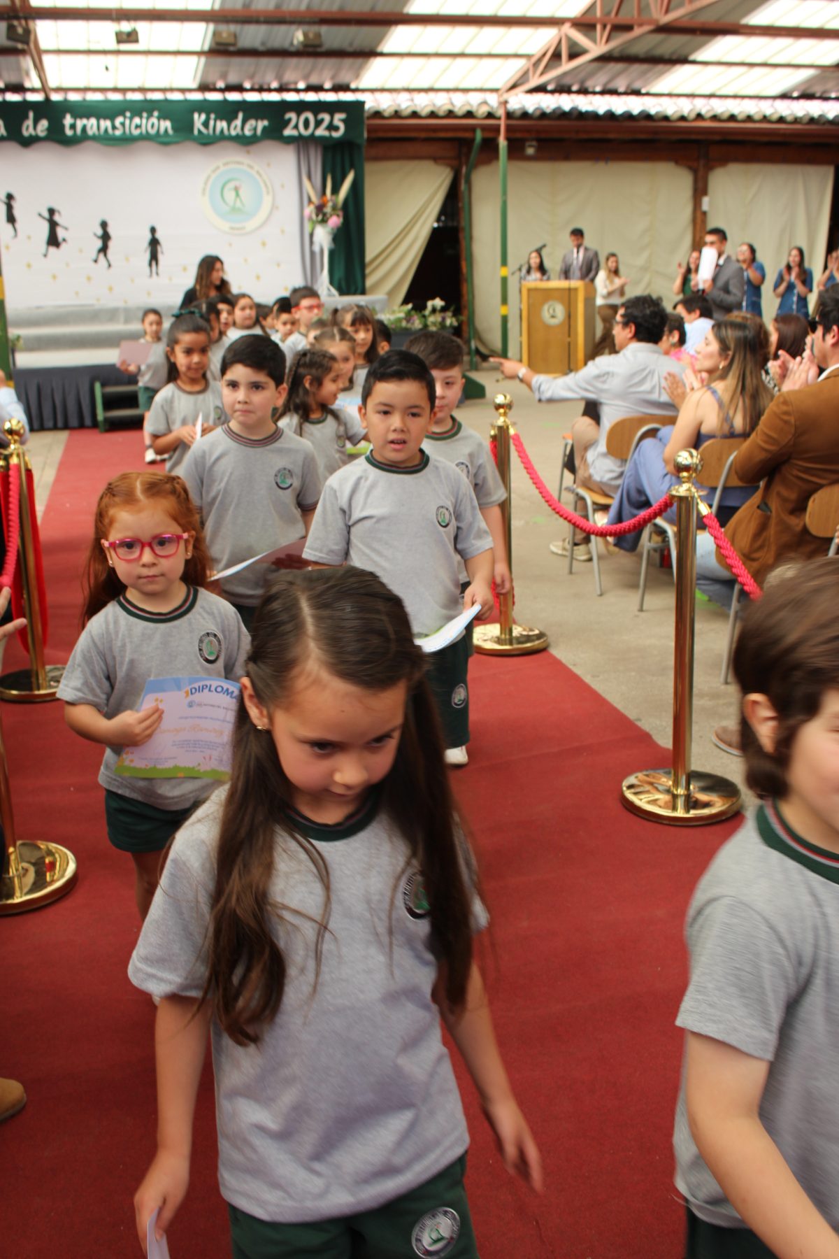 Ceremonia transición Parvulos.