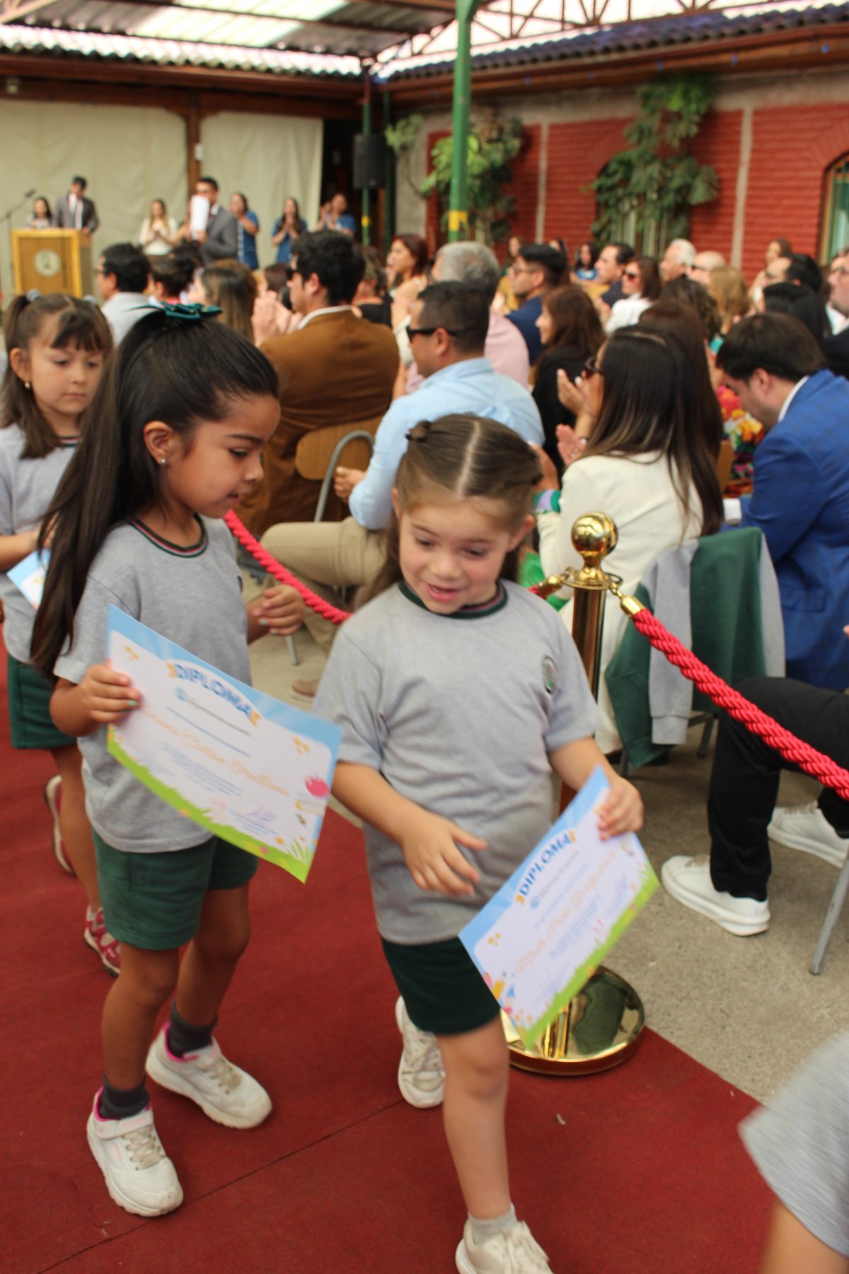 Ceremonia transición Parvulos.