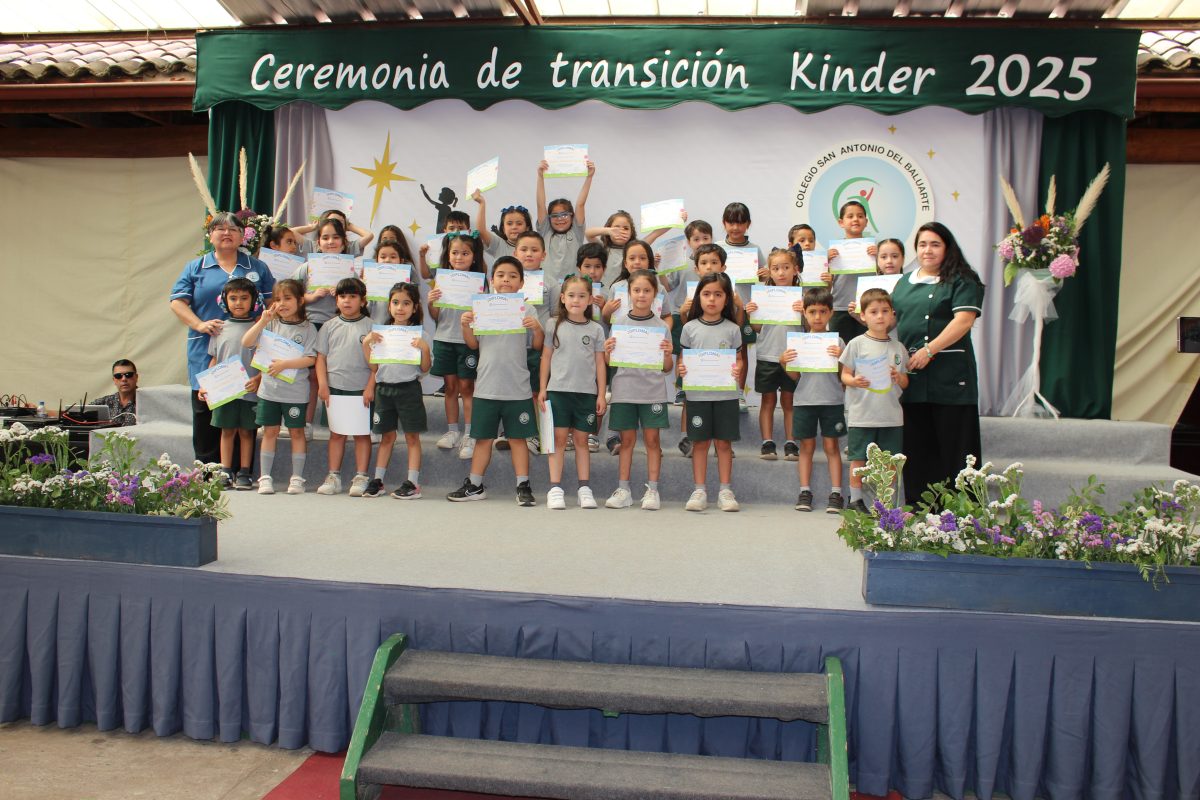 Ceremonia transición Parvulos.