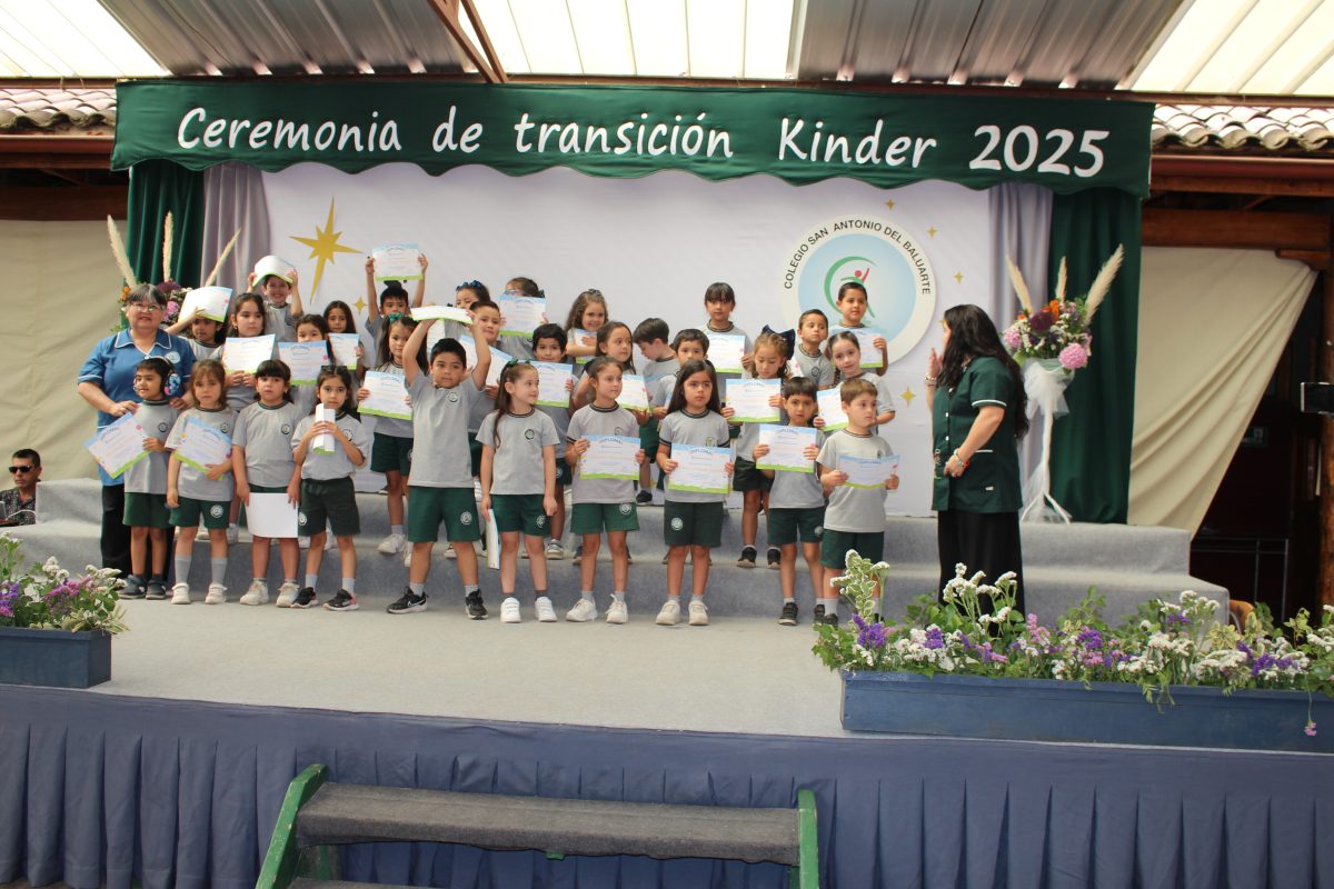 Ceremonia transición Parvulos.