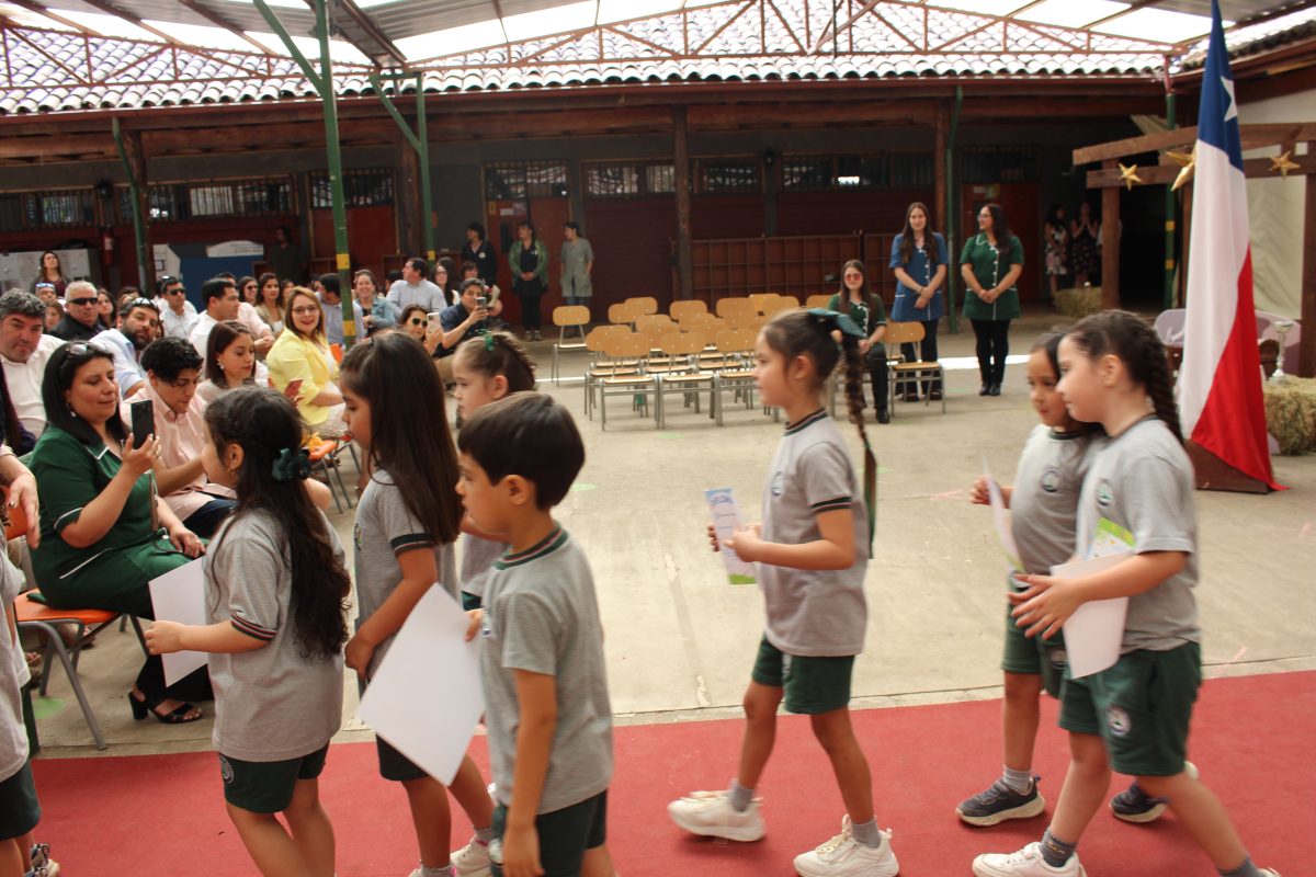 Ceremonia transición Parvulos.