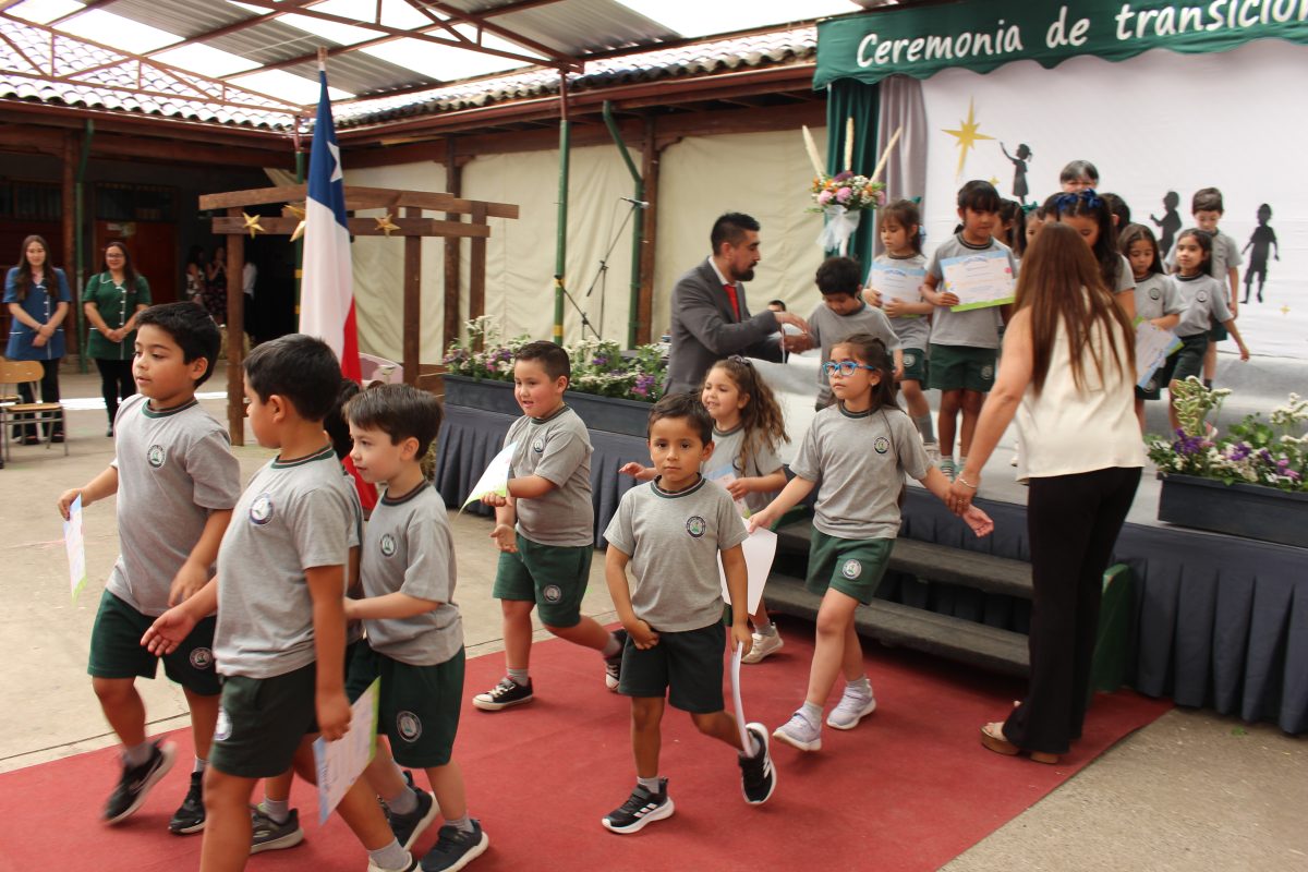 Ceremonia transición Parvulos.