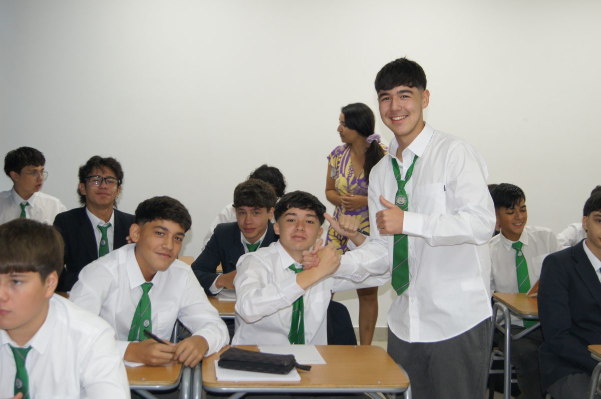 Bienvenido a un nuevo año escolar.