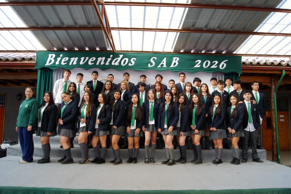 Bienvenido a un nuevo año escolar.