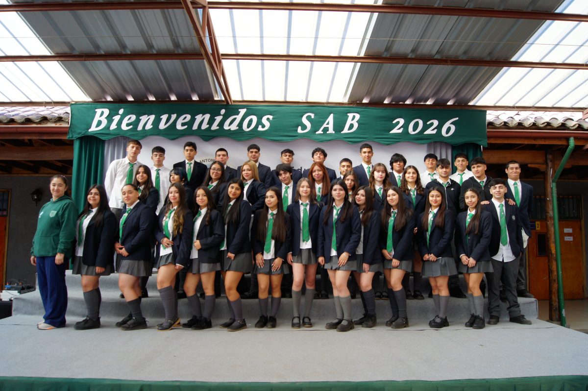 Bienvenido a un nuevo año escolar.