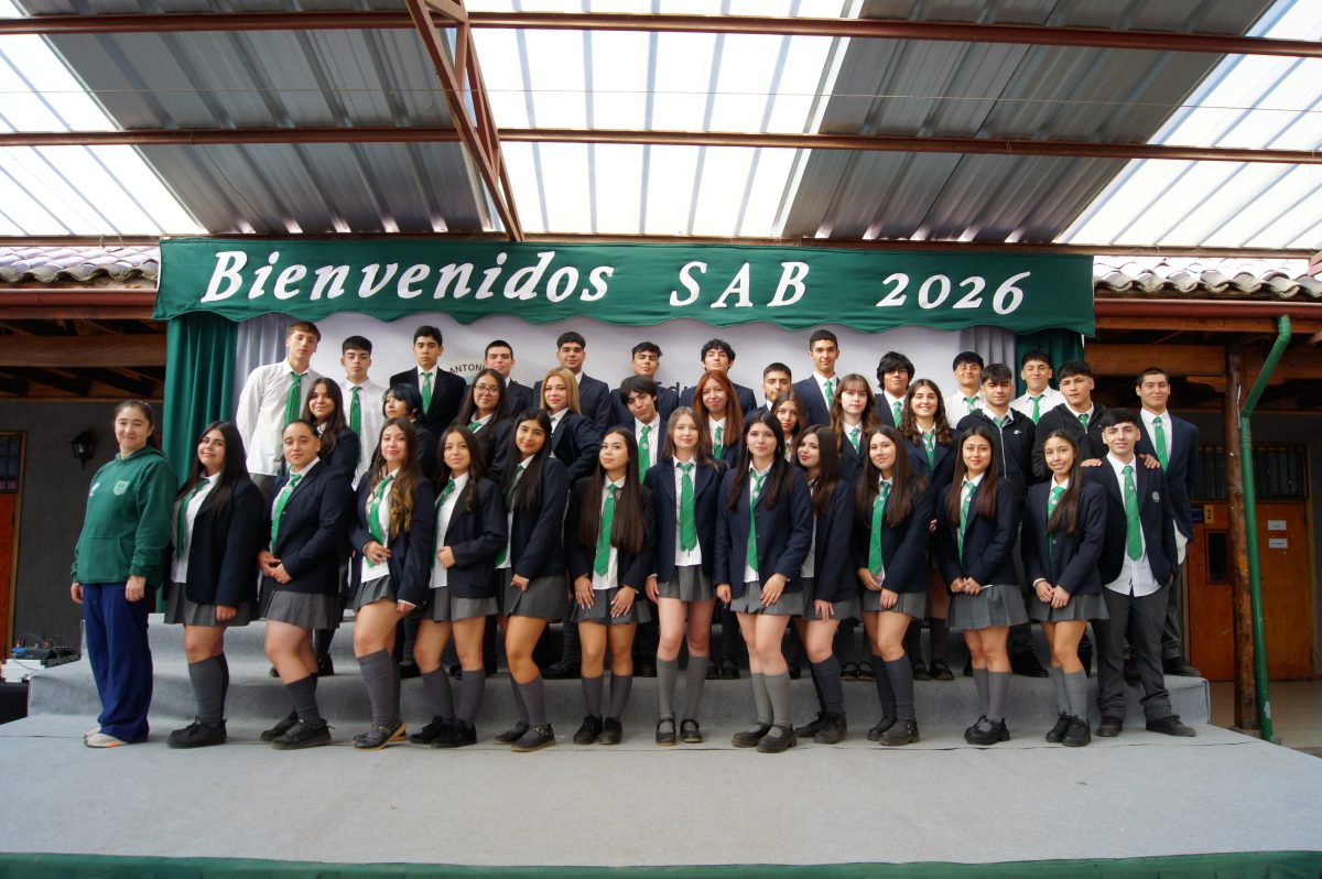 Bienvenido a un nuevo año escolar.