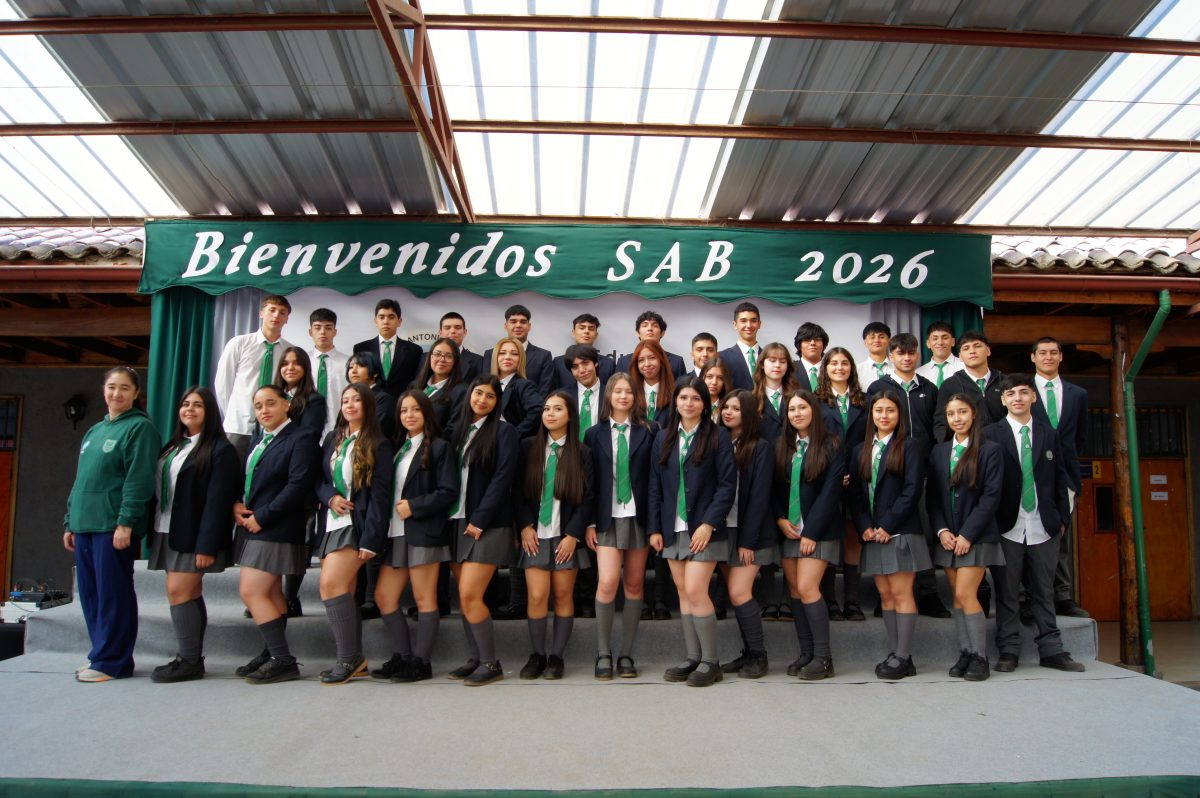 Bienvenido a un nuevo año escolar.