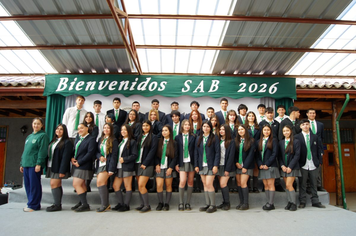 Bienvenido a un nuevo año escolar.