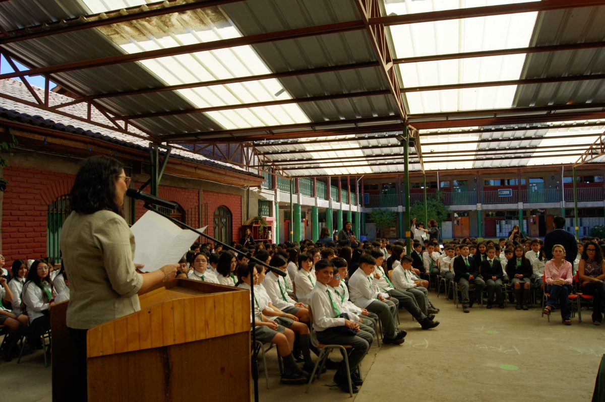 Bienvenido a un nuevo año escolar.