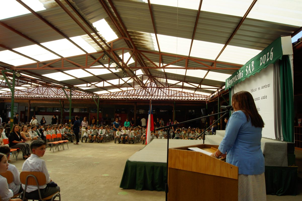 Bienvenido a un nuevo año escolar.