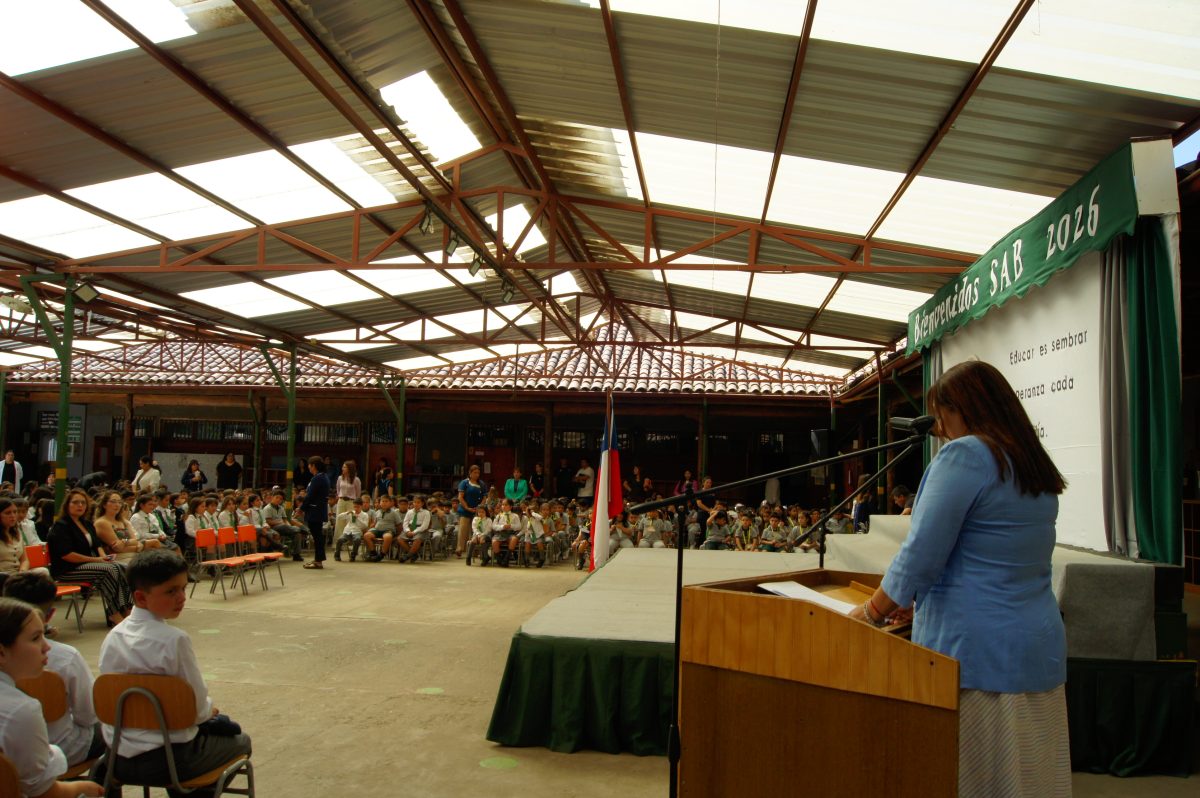 Bienvenido a un nuevo año escolar.