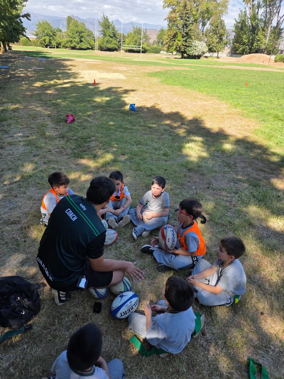 Comenzó nuestro taller de rugby.