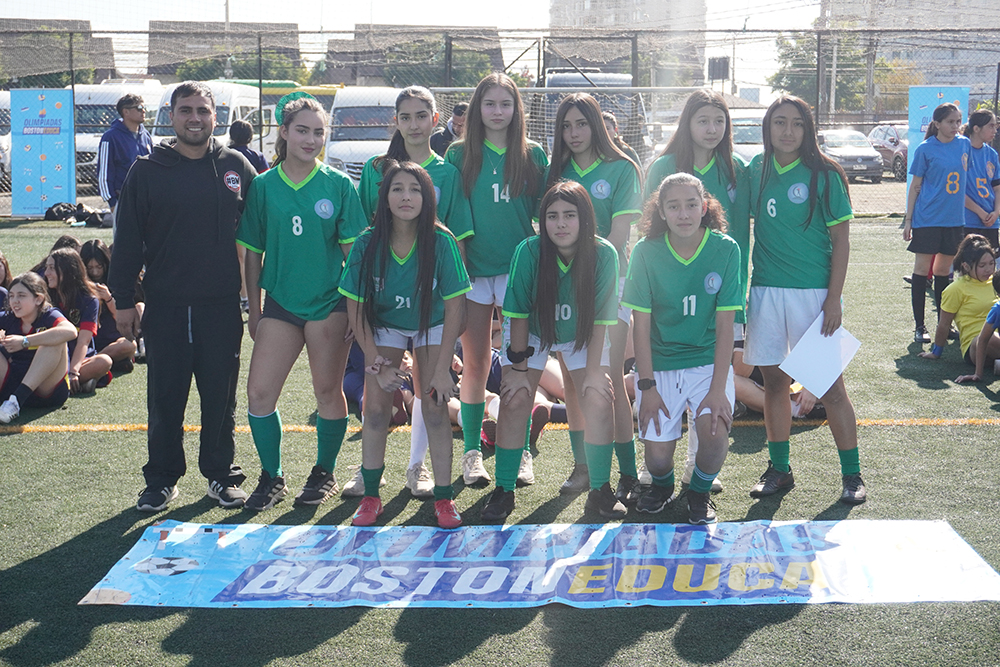 Exitosa fecha de Futbolito Intermedia Damas en las Olimpiadas BostonEduca 2026