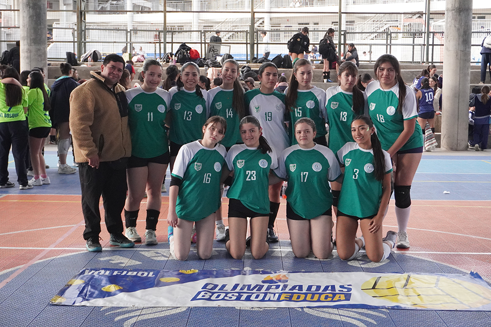 Nuestras estudiantes compitieron en el torneo de Vóleibol Intermedia Damas de las Olimpiadas BostonEduca