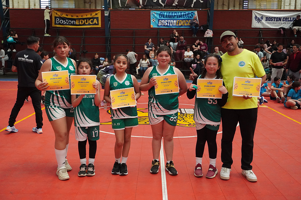 Nuestro colegio participó en el Básquetbol Mini Damas de las Olimpiadas BostonEduca